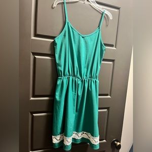 Green dress